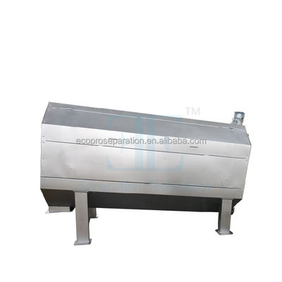 85L/H Internally Feeded Rotary Drum Screen SUS304 0,75kw Rotating Drum Screen