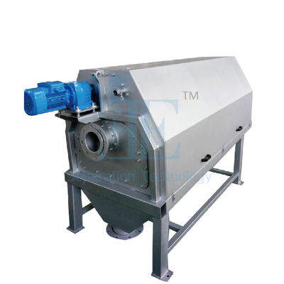85L/H Internally Feeded Rotary Drum Screen SUS304 0,75kw Rotating Drum Screen