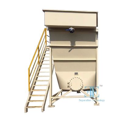 Łatwe utrzymanie Sprzęt do oczyszczania wody System lamellowy z systemem sterowania PLC 0,55kw