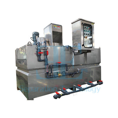 Polimerowy system dozowania o masie roboczej 800 kg Ochrona IP65 Schneider/Omron PLC