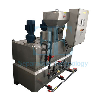 Gorący produkt 2022 System dawkowania polimeru sterowany przez PLC 0,75kw Agitator wyrównania
