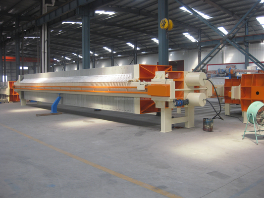 Ręczna hydrauliczna prasa filtracyjna 6m2 do odwadniania osadów 220V-415V