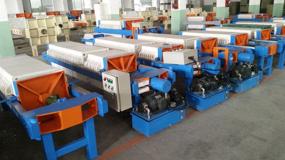 Ręczna prasa filtracyjna do odwadniania osadu 2m2 220V-415V